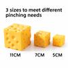 Extra Large Size Cheese Squeeze Toy Fast Rebound Cheese  Fidget Toy  Holiday Gift