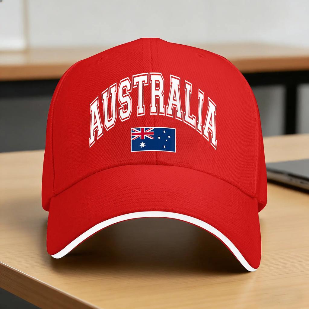 Australia Australian Flag Graphic Casual Baseball Cap Summer Trucker Hat Dropshipping Outdoor Sports Snapback Cap Baseball Caps