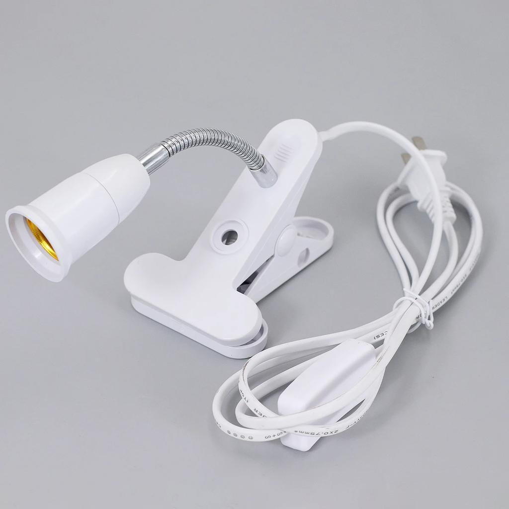Clip on Desk Lamp Book Light Mini LED Reading Light Flexible Easy Book Clip Lamp Read Night Reading Lamp in Bed EU/US Plug