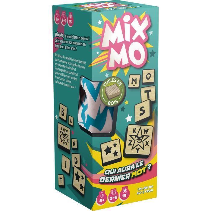 Jeu de société Mixmo - Asmodee - 2 à 6 joueurs - A partir de 8 ans - Construisez votre grille de mots