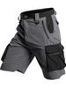 Consul Men's Lightweight Summer Tactical Shorts - Elastic, Multi-Pocket Bermuda for Outdoor Activities