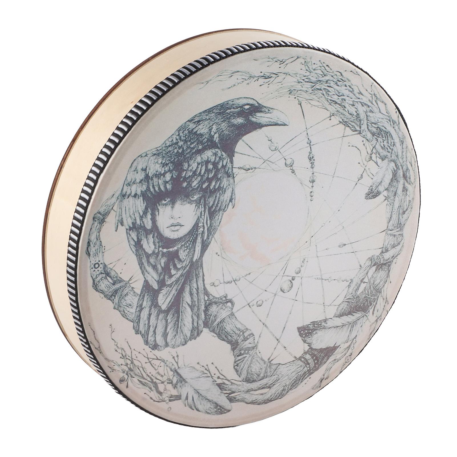 

Шаманский бубен с барабанной палочкой Deep Bass Healing Tool Decoration