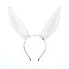 Simulation Animal Ear Plush Handmade Cosplay Props Dress Up Female Rabbit Ears Headband Headgear Hair Accessories