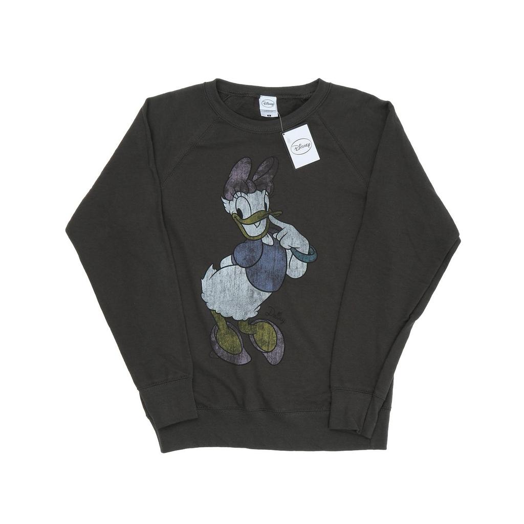 Disney Womens/Ladies Classic Daisy Duck Heather Sweatshirt