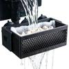 Desktop Small Tank Aquarium Filter Baffle With Suction Cup Slow Down Water Flow Fish Tank Flow Controller External Filter Box
