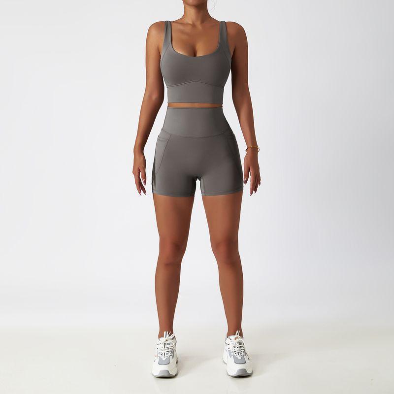 

Гуанчжоу Цзэчуан Одежда ООО. Zechuang Дышащее Облачное Ощущение Быстросохнущая Облегающая Одежда для Йоги Карман Бег Спорт Shoulder shorts Extreme Grey 14/XL