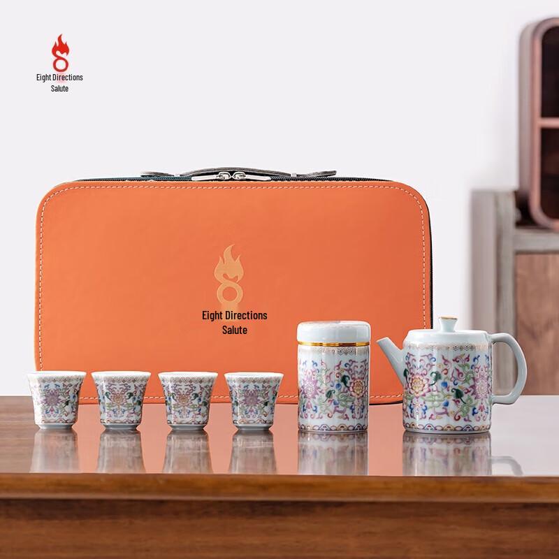 

Prosperity Celadon Chinese Tea Set