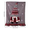 Christmas Chair Cover Faceless Gnome Doll Xmas Dining Chair Cover Xmas Chair Cover for Christmas Holiday Festival Decor