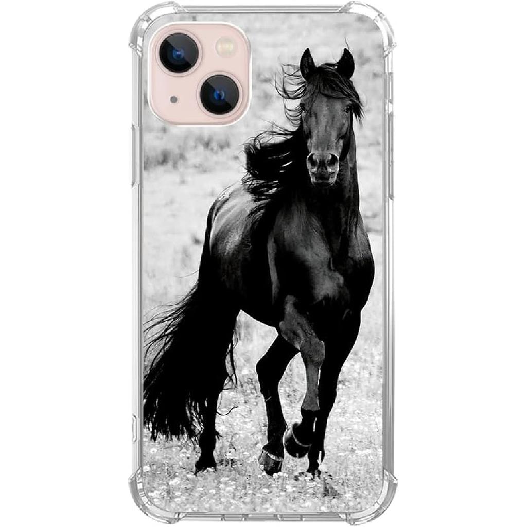 Pink White Black Christmas Trees Case Compatible with iPhone 15, Winter Christmas Cartoon Case for iPhone 15, Cool TPU Bumper Phone Case Cover