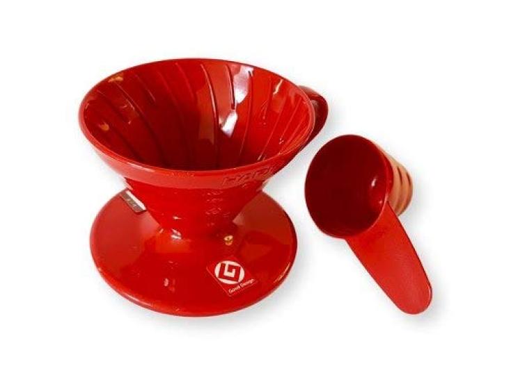 V60 Pour-Over Dripper 01 Red