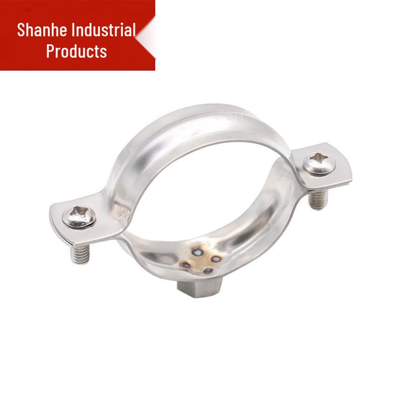 201 Stainless Steel Pipe Hanger Clamp 125mm (ID 122-128mm)