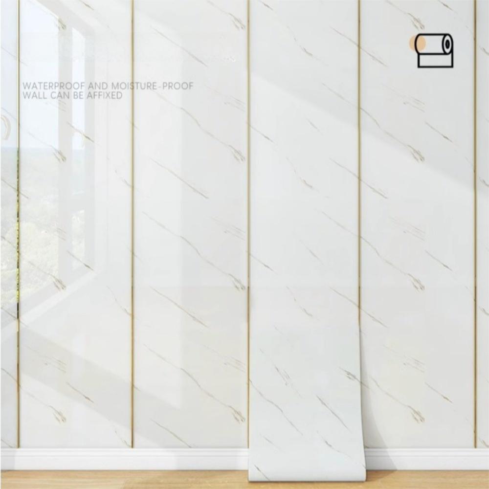 Imitation Marble Wallpaper Waterproof Wall Paper New Wall Stickers  for Decorating Walls