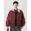 Wassup American-Style Stand-Up Collar Work Jacket for Men, Spring and Autumn 2025 New Loose Casual Versatile Flight Jacket