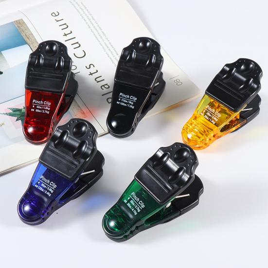 5Pcs/Set Finger Strength Trainer Clip Magnetic Graded Pinch Pin Thumb Exerciser Assorted Colors Hand Grip Strengthener Hand Rehabilitation Tool