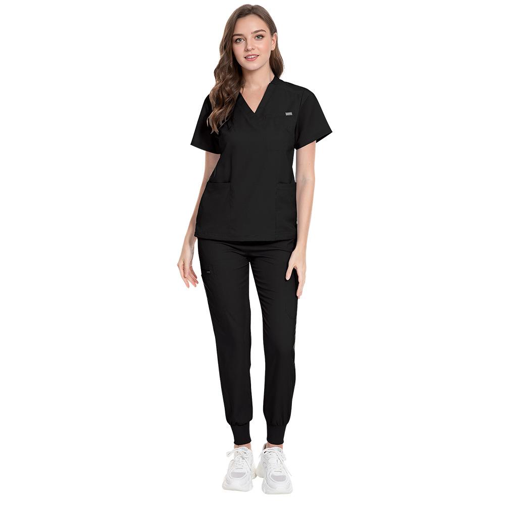 Women's and Men's Short Sleeve Scrub Suit for Dental, ICU, and Salon Professionals