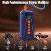 Tire Inflator Portable Air Compressor,2X fast Inflatable Portable Tire Pump, 150PSI Wireless Smart Electric Air Pump with Led