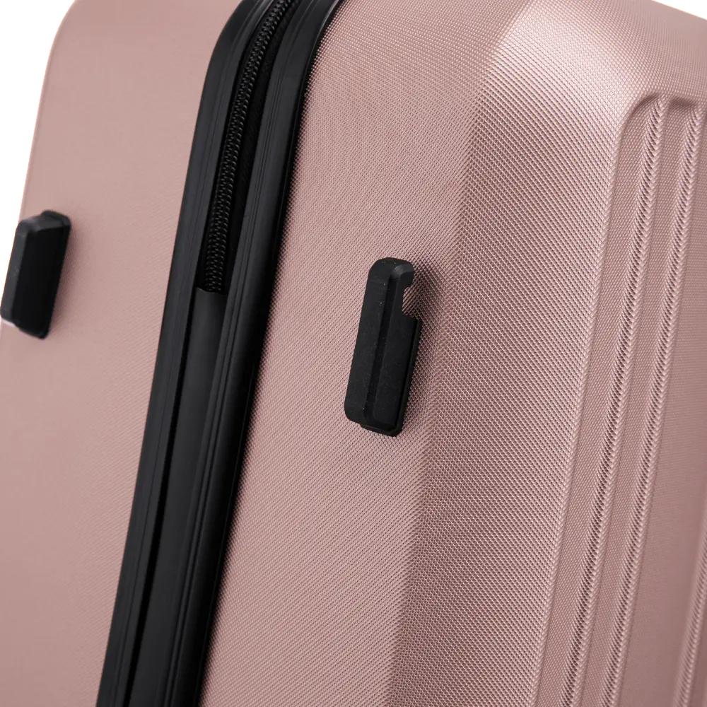Set of 3 Wings Harrier Rose Gold Suitcases