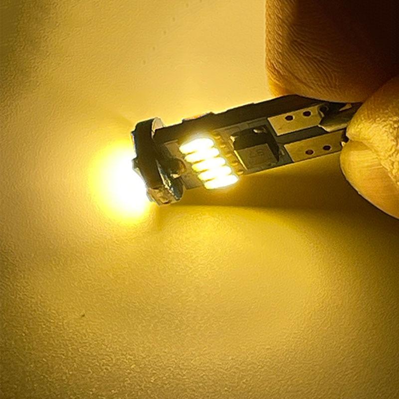 10 szt. Żarówka LED T10/W5W Chip 3030 Bezbłędna Canbus Super Jasna Oświetlenie Wnętrza Samochodu Tablicy Rejestracyjnej Kierunkowskaz Boczny