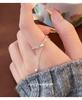 Cuiyan Shijie S925 Silver Korean Style Red Rope Drawstring Ring - Simple Handmade Women's Woven Jewelry