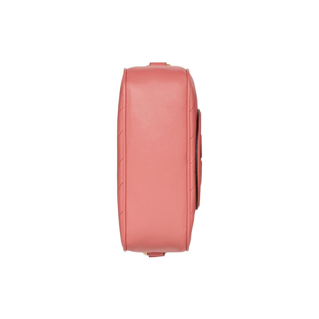 Gucci Blondie Interlocking Double G Logo Zipper Tassel Leather Crossbody Shoulder Bag Women bags Pink 742360-1IV0G-6701