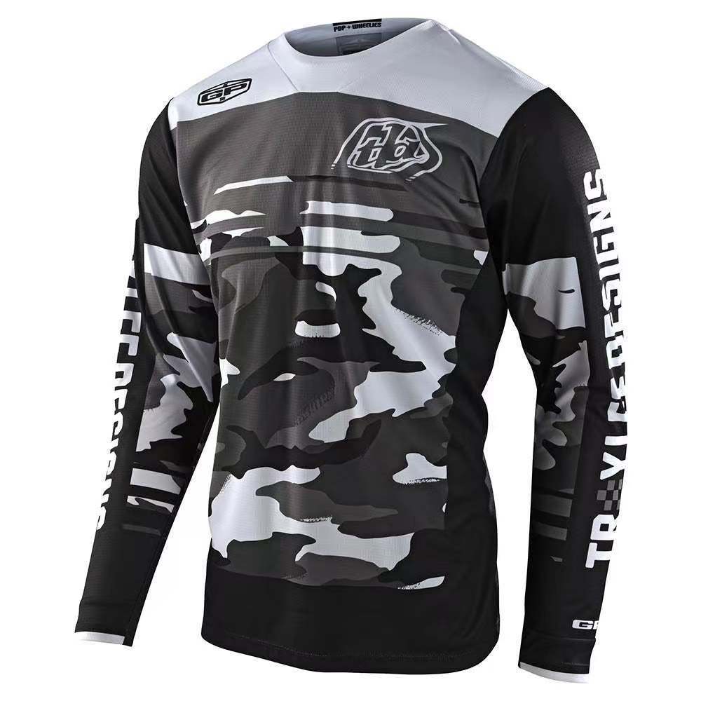 Quick-drying and breathable four-season universal downhill suit mountain bike cycling suit moisture-wicking off-road motorcycle racing suit street car