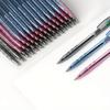 16pcs Press 0.7mm Round Ballpoint Pen Free Horse Round Ballpoint Pen Black Blue Red Ballpoint Pen Quick Drying Writing Smooth
