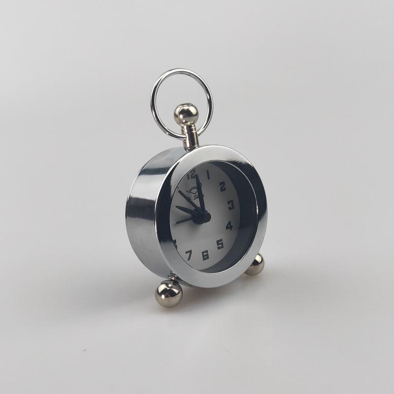 Creative Student Hour Clock Children's Bedside Mini Alarm Clock