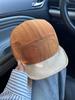 Contrasting color quick-drying baseball caps, men's and women's summer outdoor shading, breathable peaked caps, sun protection, flat-brimmed hats sho