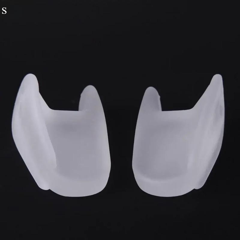 1 Pair Silicone Bone Thumb Orthotics Corrector Hallux Valgus Toe Separator Feet Care Thumb Orthotics Foot Care Tools