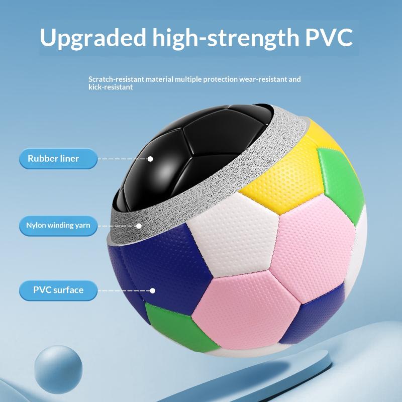 Silent Soccer Ball Indoor Silent Foam Football Lightweight Mute Bouncing Ball Air Bounce Silent Basketball Ball 1PCS