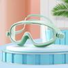Big Frame Adult Swimming Goggles Wide View High Definition Swim Glasses Waterproof Anti-fog Eyeglasses