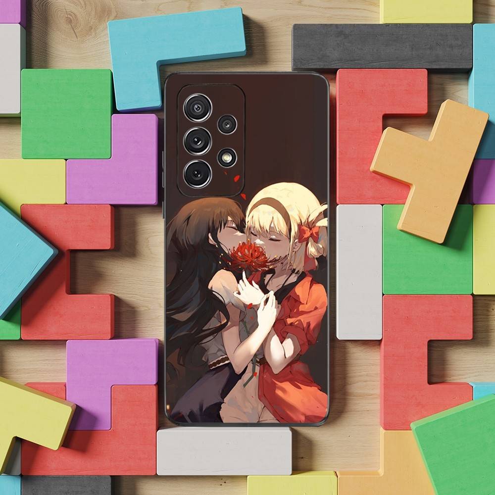 Hot L-Lycoris R-Recoil Anime Phone Case For Samsung S25,S24,S23,S22,S21,S20,S10,Ultra,Plus,Lite,FE,Soft Silicone Black Cover