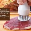 Stainless Steel Steak Meat Tenderizer Hammer Loose Meat Needle Household Punching Daily Tendon Breaker Meat Inserting Needle