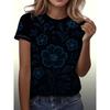 Fashion Versatile Crew Neck Top Casual Loose Women's Short Sleeve Daily T-Shirts Women’s