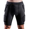 Sports Shorts Breathable Elastic Casual Anti Collision Men Soccer Football Basketball Padded Shorts