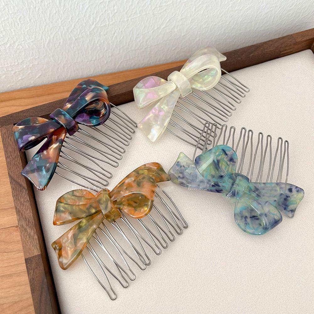 Traceless Hairpins Hairpin Korean Barrettes Women Hair Comb Girl Bangs Clip Acetic Acid Hair Clips