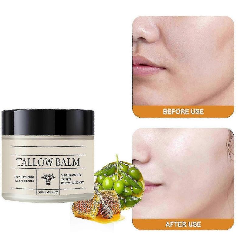 Grasgevoerd Runderreuzel Balsem Met Hydraterende Crème Voor Zachte Hydratatie 60g Anti-Aging Huidverzorgingssets