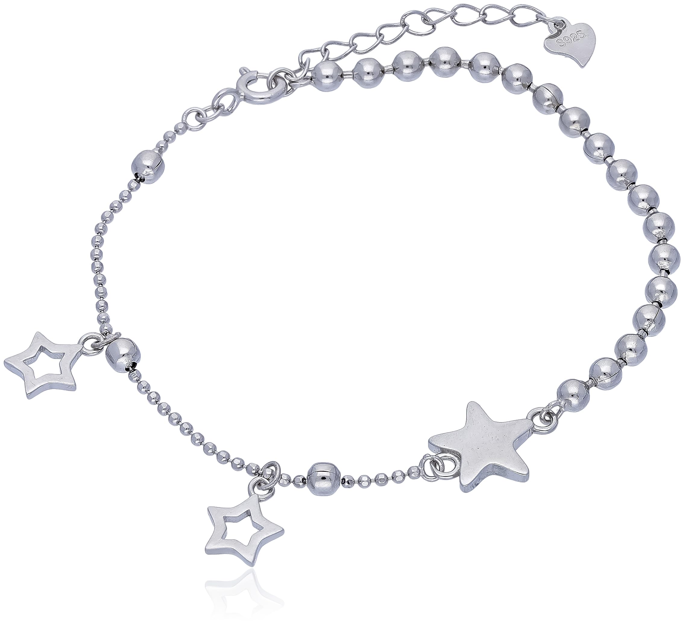 

[Variable Cheap] S925 Silver Bracelet 6B-I-54