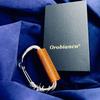 Orobianco ORKY-004 Carabiner Key Ring, Authentic (Camel)