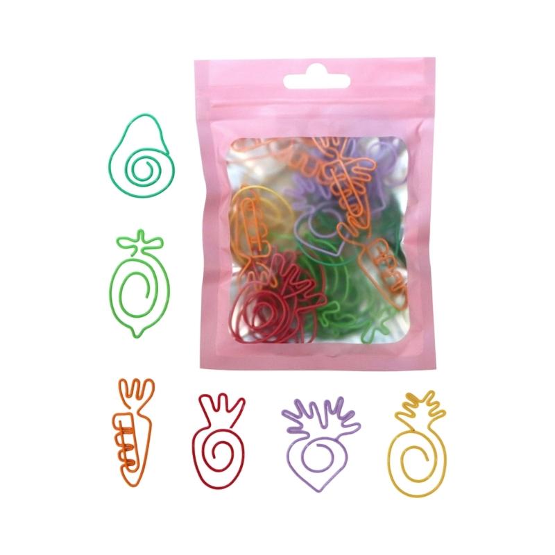 Multifunctional Paper Clip 20-60mm Small Metal Clamp File Organiser Clip Book Page Marker Clips for Office School