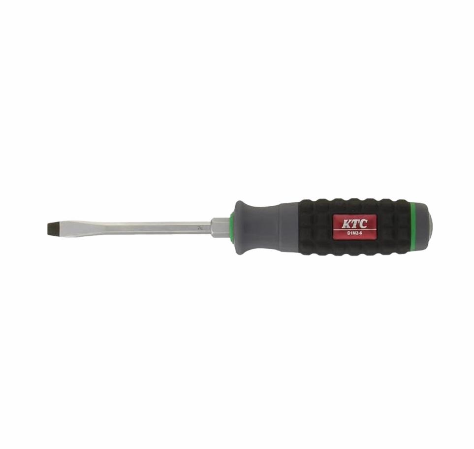 Kyoto Machine Tool Resin Handle Screwdriver (KTC) D1M2-6-H чёрный