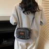 2025 New Fashion Simple Versatile Casual Shoulder Bag Niche Design Denim High Value Messenger Bag
