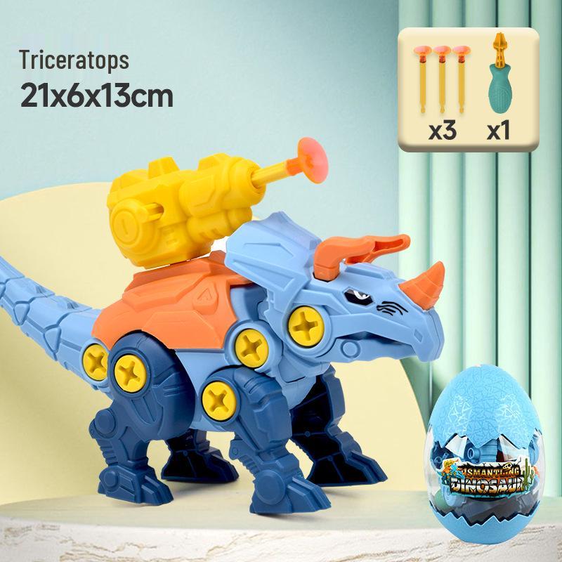 Children s Dinosaur Surprise Treasure Chest: Tyrannosaurus & Triceratops Models