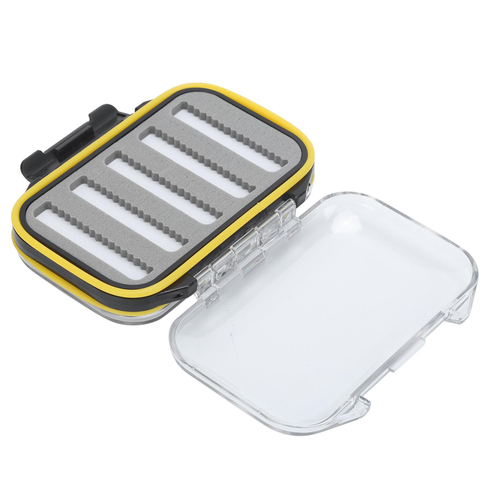 

DoubleSided Transparent Fly Fishing Tackle Hook Preservation Box Fishing Accessory