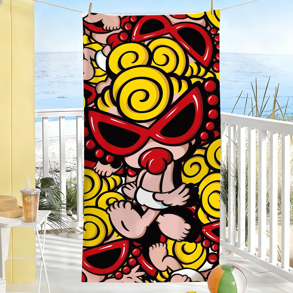 Mode H-Hysteric Merk M-Mini-S Handdoek Sport Sneldrogend Reis Kampeeruitrusting Zandbestendig Zacht Licht Grote Strandhanddoek