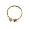 Durability Brasses Wristband Keychains Clasps Light weight Antique Bronze Key Rings for Key Tool Accessories Outdoor Gears