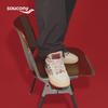 SAUCONY Cny Retro Lace-Up Leather Non-Slip Wear-Resistant Breathable Low-Top Running Shoes Unisex Running Shoes Beige Brown S79045-11