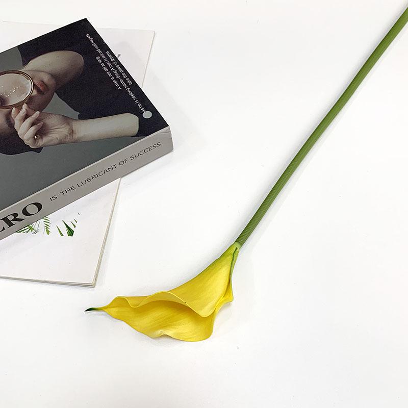 EVA Calla Lily Faux Flower Single Stem for Wedding Decor & Floral Arrangements