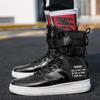 Punk Style Ankle Boots Mens Couple Streetwear Buckle Strap Designers Men Casual Shoes Platform Man Sneakers Shoes for Men