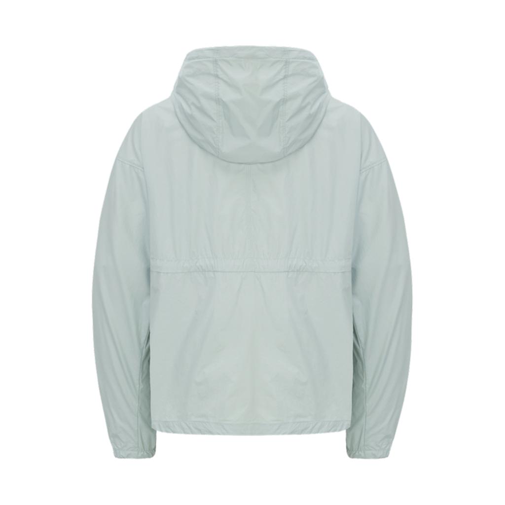 The North Face Logo Loose Fit Hooded Jacket Women jackets Mint NJ3LR38B